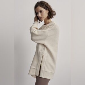 Mae Boyfriend Sweat | Oatmeal Marl